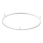 Ideal Lux - LED Ceiling light ORACLE S LED/53W/230V 2700K d. 90 cm white