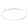 Ideal Lux - LED Ceiling light ORACLE SLIM LED/37W/230V 2700K d. 70 cm white