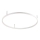Ideal Lux - LED Ceiling light ORACLE SLIM LED/37W/230V 4000K d. 70 cm white