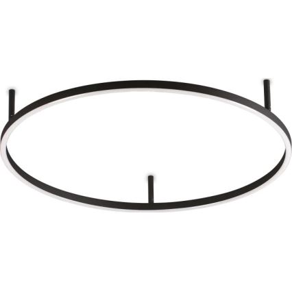 Ideal Lux - ORACLE SLIM LED Ceiling Light, 37W, 230V, 4000K, CRI 90, Ø 70 cm, black