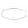 Ideal Lux - LED Ceiling light ORACLE SLIM LED/38W/230V 3000K d. 70 cm white