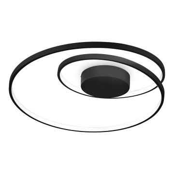 Ideal Lux - LED Ceiling light OZ LED/47W/230V d. 60 cm CRI 90 black