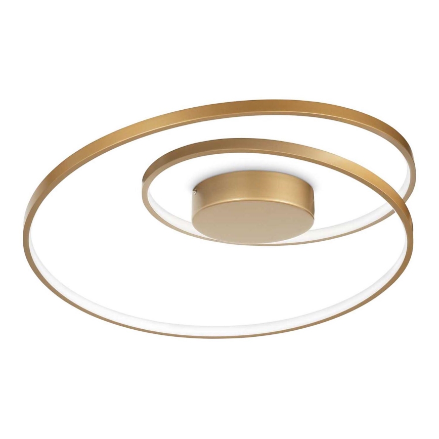 Ideal Lux - LED Ceiling light OZ LED/47W/230V d. 60 cm CRI 90 gold