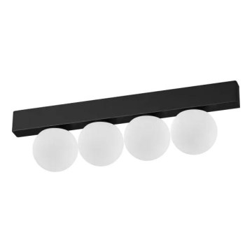 Ideal Lux - LED Ceiling light PING PONG 4xLED/3W/230V CRI 90 black
