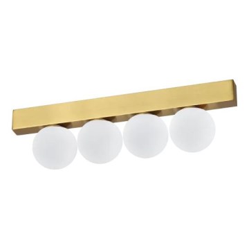 Ideal Lux - LED Ceiling light PING PONG 4xLED/3W/230V CRI 90 brass