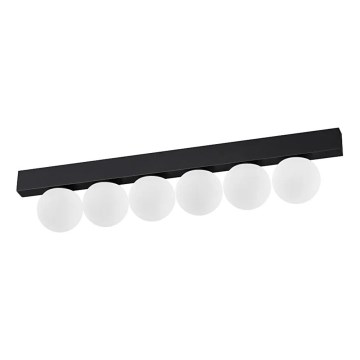 Ideal Lux - LED Ceiling light PING PONG 6xLED/3W/230V CRI 90 black