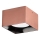 Ideal Lux - LED Ceiling light SPIKE 1xGX53/9W/230V copper