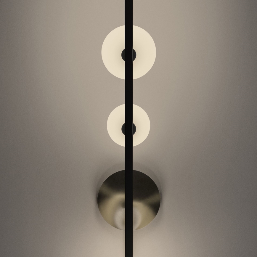Ideal Lux - LED Chandelier on a pole BIRDS 5xG9/3W/230V black/gold