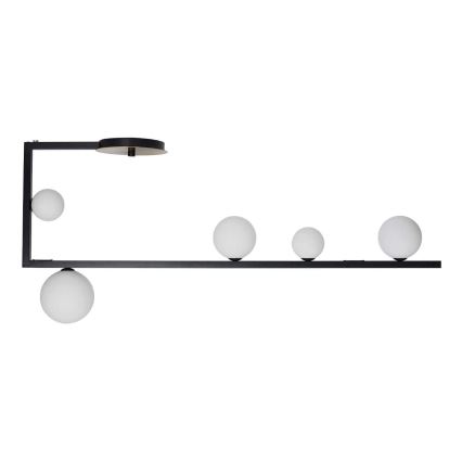 Ideal Lux - LED Chandelier on a pole BIRDS 5xG9/3W/230V black/gold