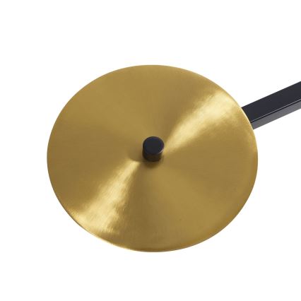 Ideal Lux - LED Chandelier on a pole BIRDS 5xG9/3W/230V black/gold
