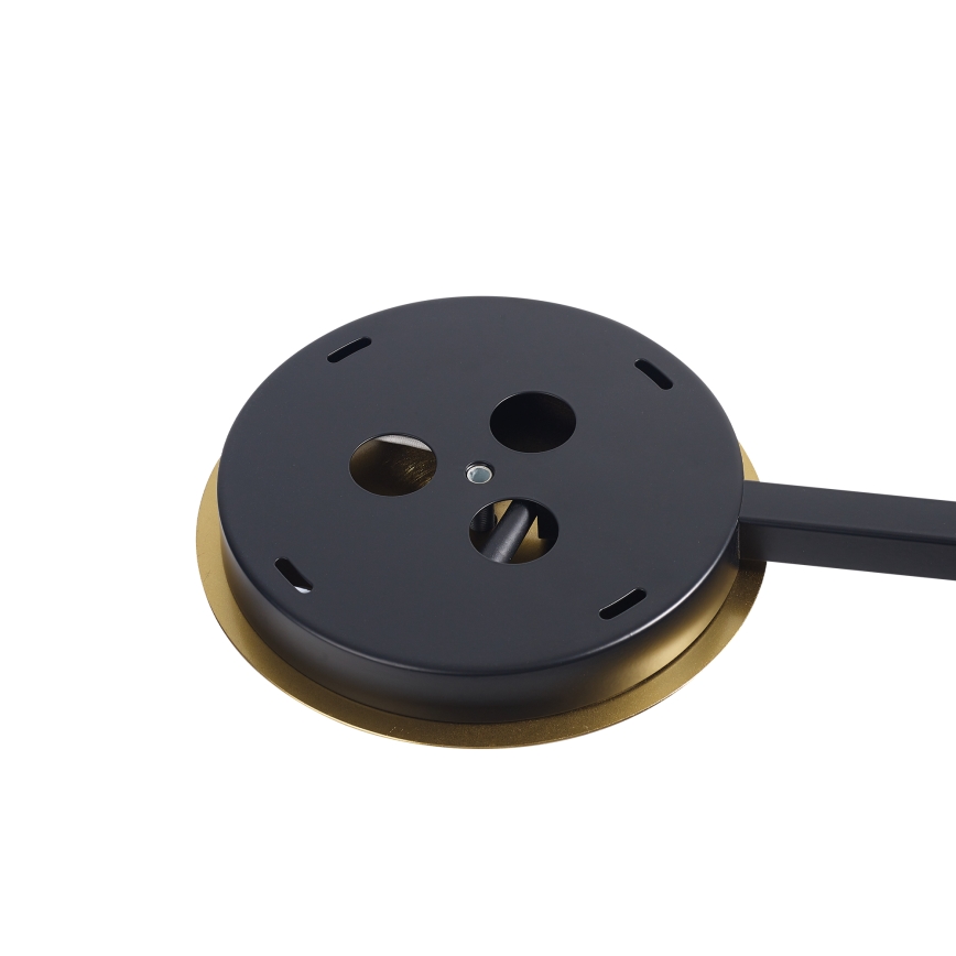 Ideal Lux - LED Chandelier on a pole BIRDS 5xG9/3W/230V black/gold