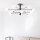 Ideal Lux - LED Chandelier on a pole COSMOPOLITAN 12xG9/3W/230V d. 145 cm black