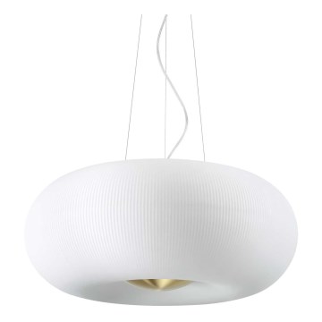Ideal Lux - LED Chandelier on a string ARIZONA 5xGX53/9W/230V d. 52 cm white
