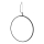 Ideal Lux - LED Chandelier on a string CIRCUS LED/29W/230V d. 44 cm CRI 90 black