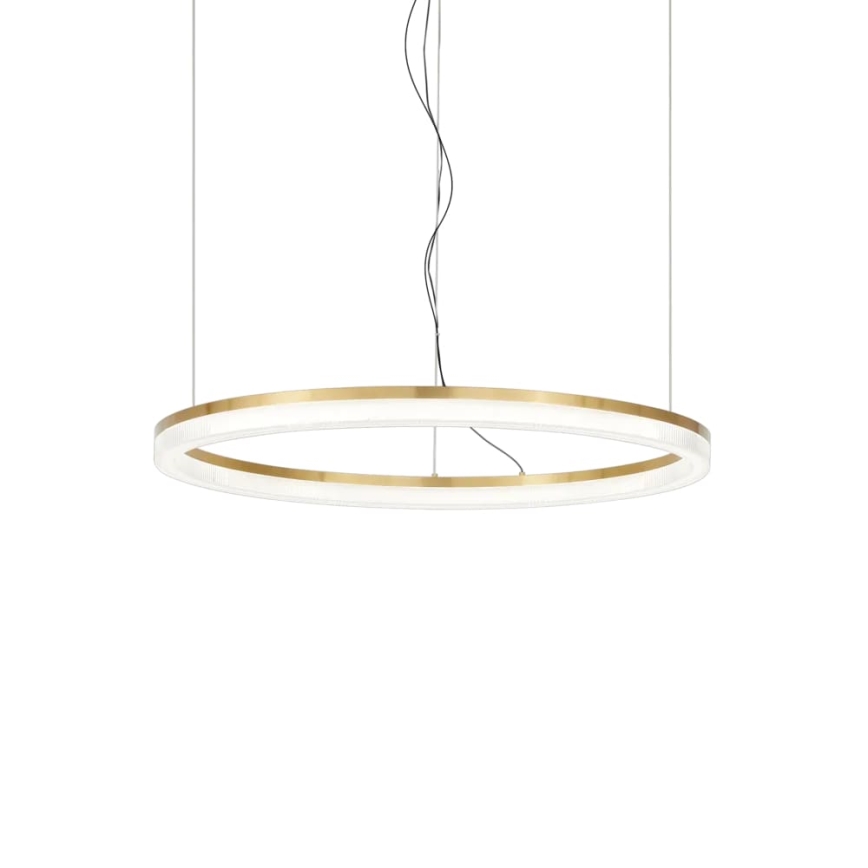 Ideal Lux - LED Chandelier on a string CROWN LED/30W/230V 3000K d. 60 cm CRI 90 brass