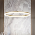 Ideal Lux - LED Chandelier on a string CROWN LED/42W/230V 3000K d. 80 cm CRI 90 brass