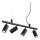 Ideal Lux - LED Chandelier on a string DYNAMITE 4xGU10/7W/230V CRI 90 black