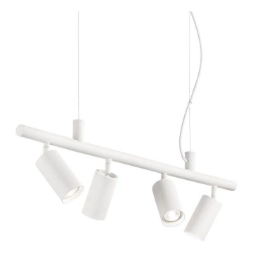 Ideal Lux - LED Chandelier on a string DYNAMITE 4xGU10/7W/230V CRI 90 white