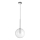 Ideal Lux - LED Chandelier on a string EQUINOXE 1xG4/2W/230V d. 25 cm shiny chrome/clear