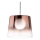 Ideal Lux - LED Chandelier on a string FADE 1xG9/3W/230V d. 27,3 cm copper/smoky