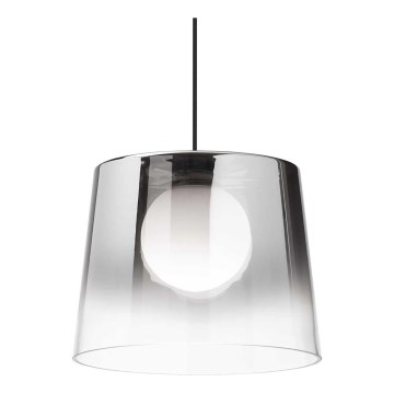 Ideal Lux - LED Chandelier on a string FADE 1xG9/3W/230V d. 27,3 cm grey/smoky