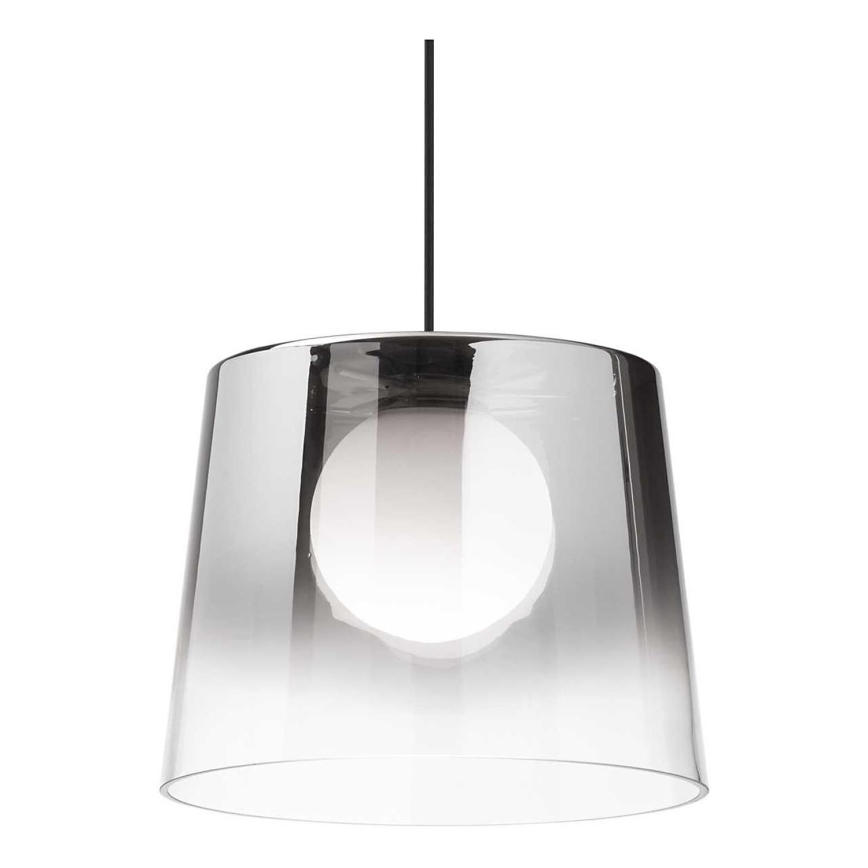 Ideal Lux - LED Chandelier on a string FADE 1xG9/3W/230V d. 27,3 cm grey/smoky