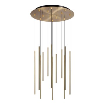 Ideal Lux - LED Chandelier on a string FILO LED/25W/230V brass