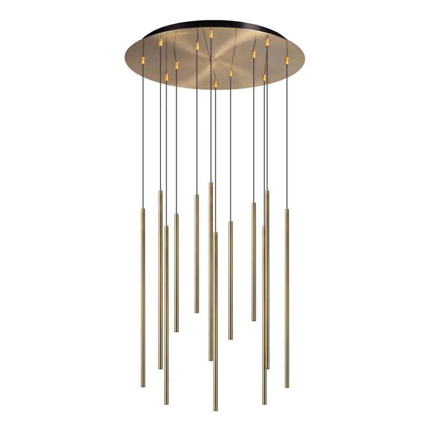 Ideal Lux - LED Chandelier on a string FILO LED/25W/230V brass