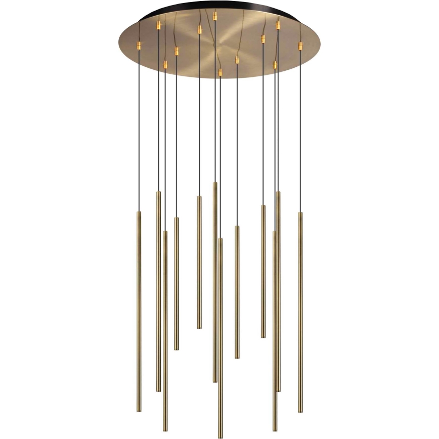 Ideal Lux - LED Chandelier on a string FILO LED/25W/230V brass