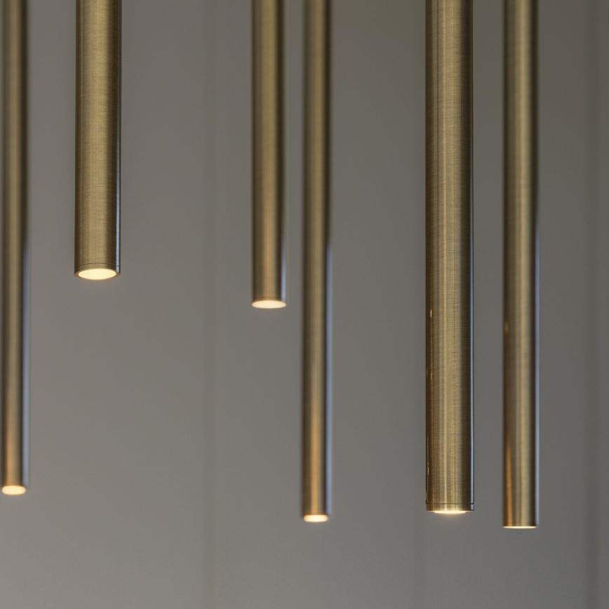Ideal Lux - LED Chandelier on a string FILO LED/25W/230V brass