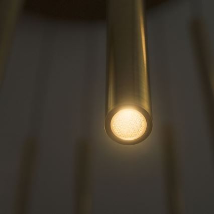 Ideal Lux - LED Chandelier on a string FILO LED/25W/230V brass