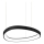 Ideal Lux - LED Chandelier on a string GEMINI LED/38W/230V d. 42,5 cm CRI 90 black
