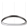 Ideal Lux - LED Chandelier on a string GEMINI LED/48W/230V d. 61 cm black