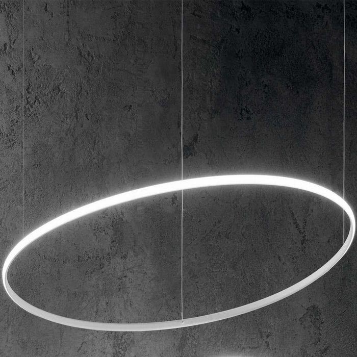 Ideal Lux - LED Chandelier on a string HULAHOOP LED/46W/230V 3000K d. 100 cm CRI 90 white