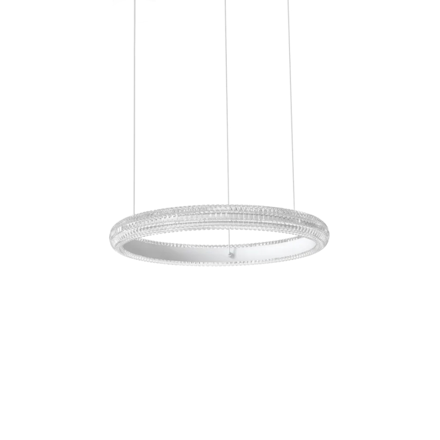 Ideal Lux - LED Chandelier on a string MIRACLE LED/25W/230V d. 40 cm CRI 90 matte chrome