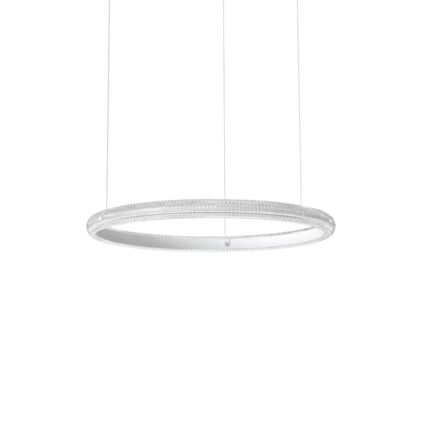 Ideal Lux - LED Chandelier on a string MIRACLE LED/37W/230V d. 60 cm CRI 90 matte chrome