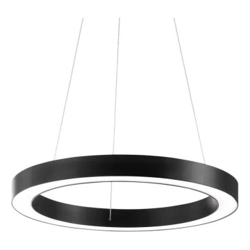 Ideal Lux - LED Chandelier on a string ORACLE LED/28W/230V 3000K d. 50 cm CRI 90 black