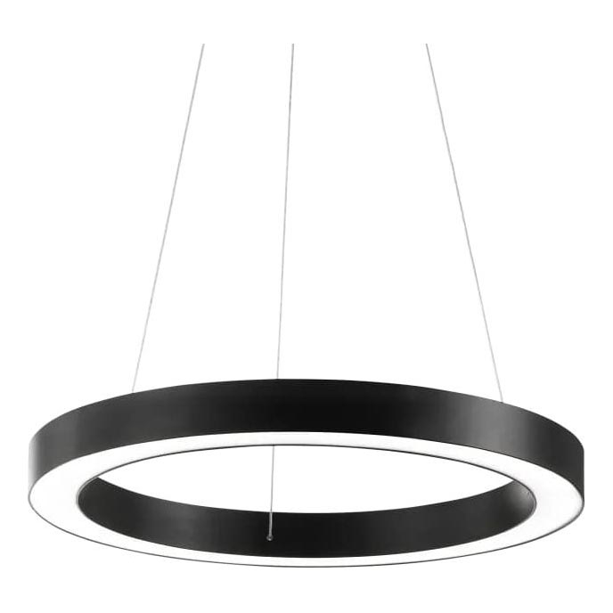 Ideal Lux - LED Chandelier on a string ORACLE LED/28W/230V 3000K d. 50 cm CRI 90 black