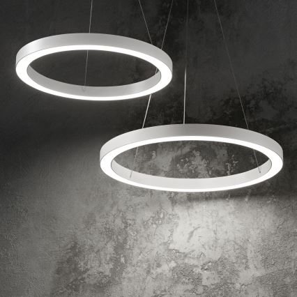 Ideal Lux - LED Chandelier on a string ORACLE LED/28W/230V 3000K d. 50 cm CRI 90 white