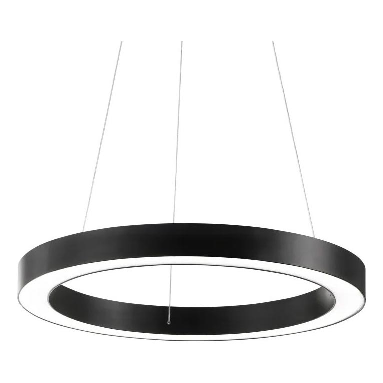 Ideal Lux - LED Chandelier on a string ORACLE LED/33W/230V 3000K d. 60 cm CRI 90 black