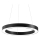 Ideal Lux - LED Chandelier on a string ORACLE LED/33W/230V 3000K d. 60 cm CRI 90 black