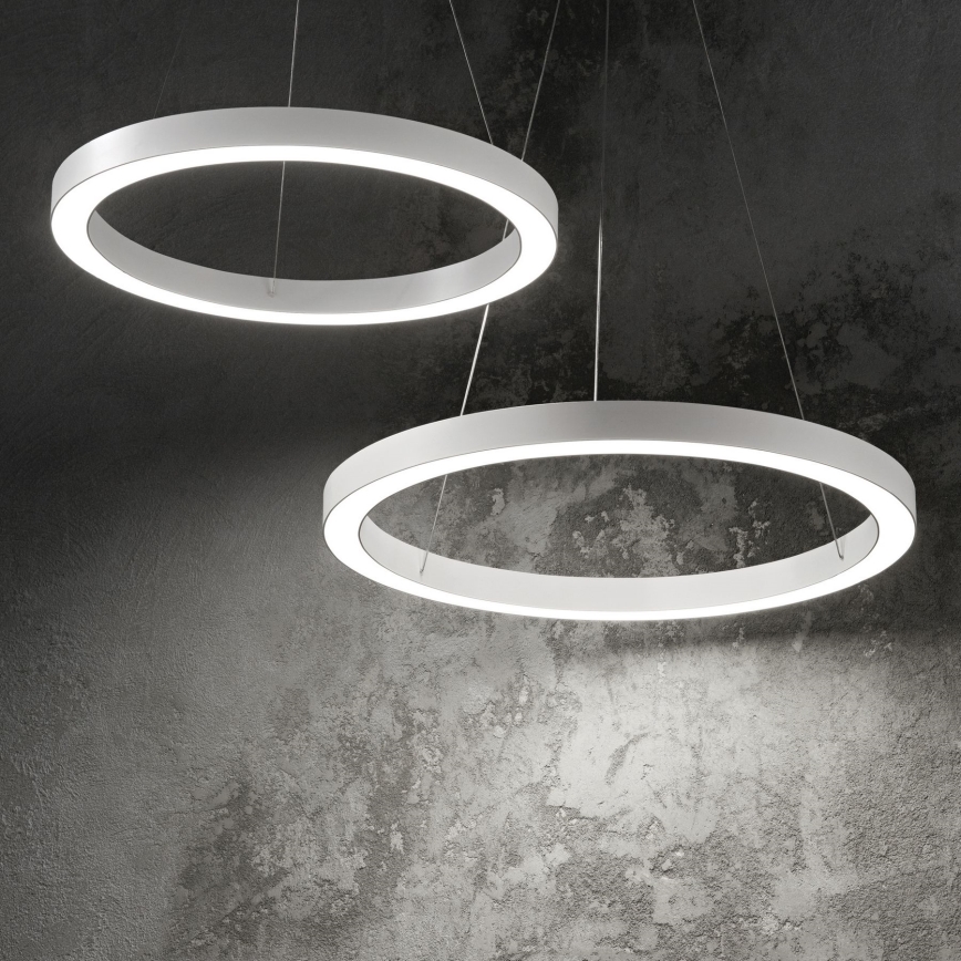 Ideal Lux - LED Chandelier on a string ORACLE LED/35W/230V 3000K d. 70 cm CRI 90 white