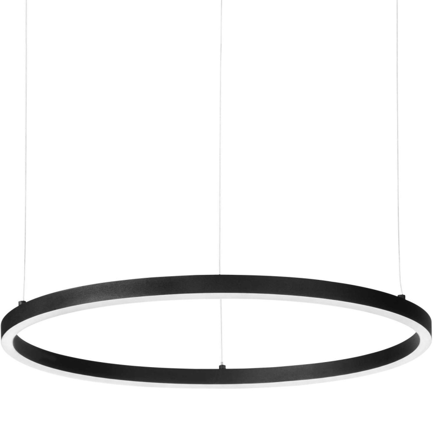 Ideal Lux - LED Chandelier on a string ORACLE LED/55W/230V 3000K d. 90 cm black