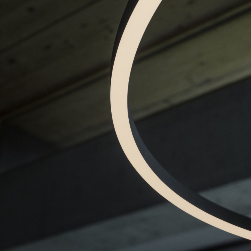 Ideal Lux - LED Chandelier on a string ORACLE LED/55W/230V 3000K d. 90 cm black