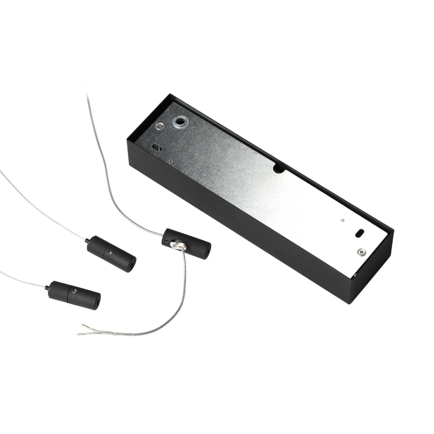 Ideal Lux - LED Chandelier on a string ORACLE LED/55W/230V 3000K d. 90 cm black