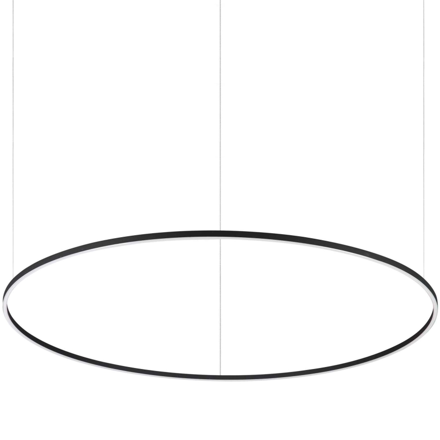 Ideal Lux - LED Chandelier on a string ORACLE LED/89W/230V 3000K d. 150 cm black