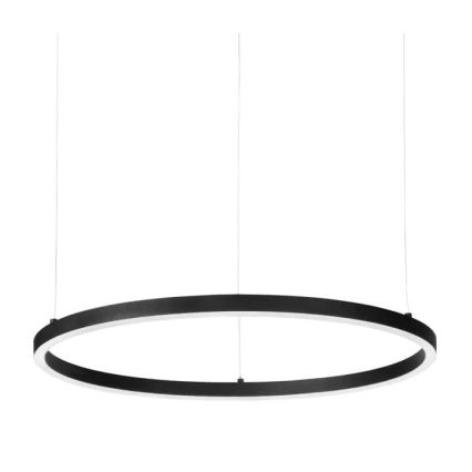 Ideal Lux - LED Dimmable chandelier on a string ORACLE SLIM LED/29W/230V 3000K d. 50 cm black