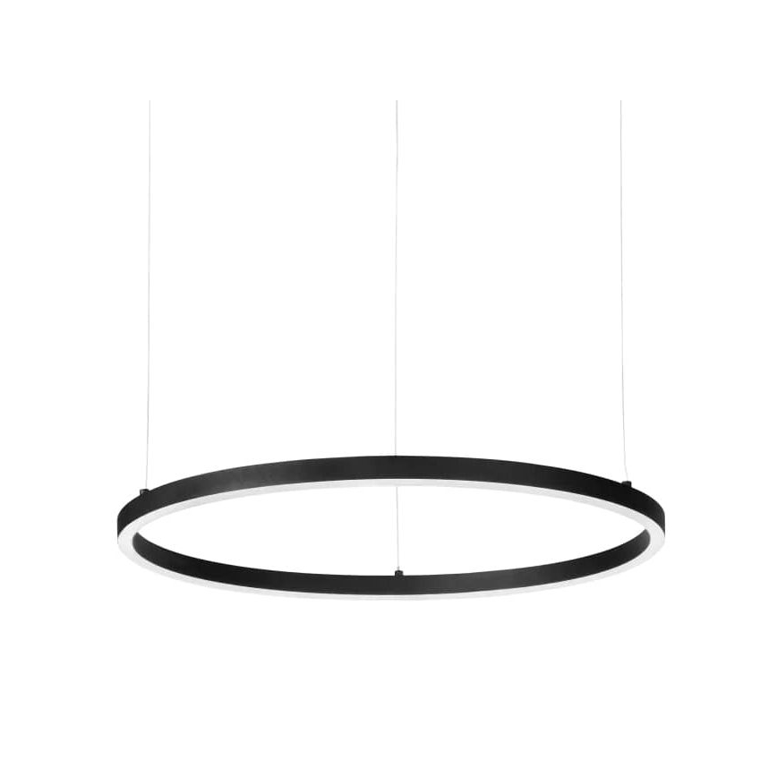 Ideal Lux - LED Chandelier on a string ORACLE SLIM LED/32W/230V 3000K d. 50 cm black