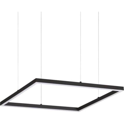 Ideal Lux - LED Chandelier on a string ORACLE SLIM LED/33W/230V 3000K 50x50 cm black