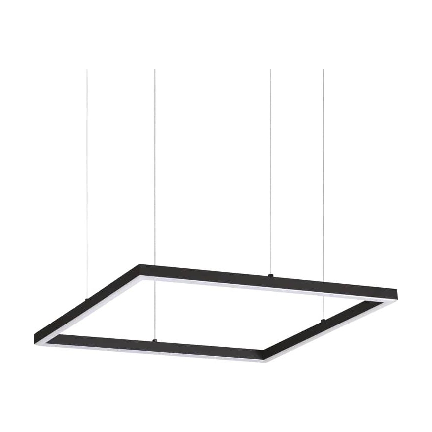 Ideal Lux - LED Chandelier on a string ORACLE SLIM LED/33W/230V 3000K 50x50 cm black